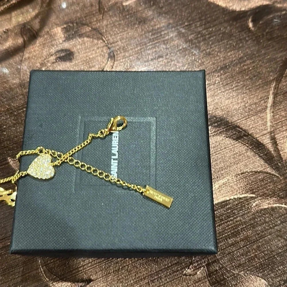 HEART CHARM BRACELET IN METAL - Picture 4 of 7